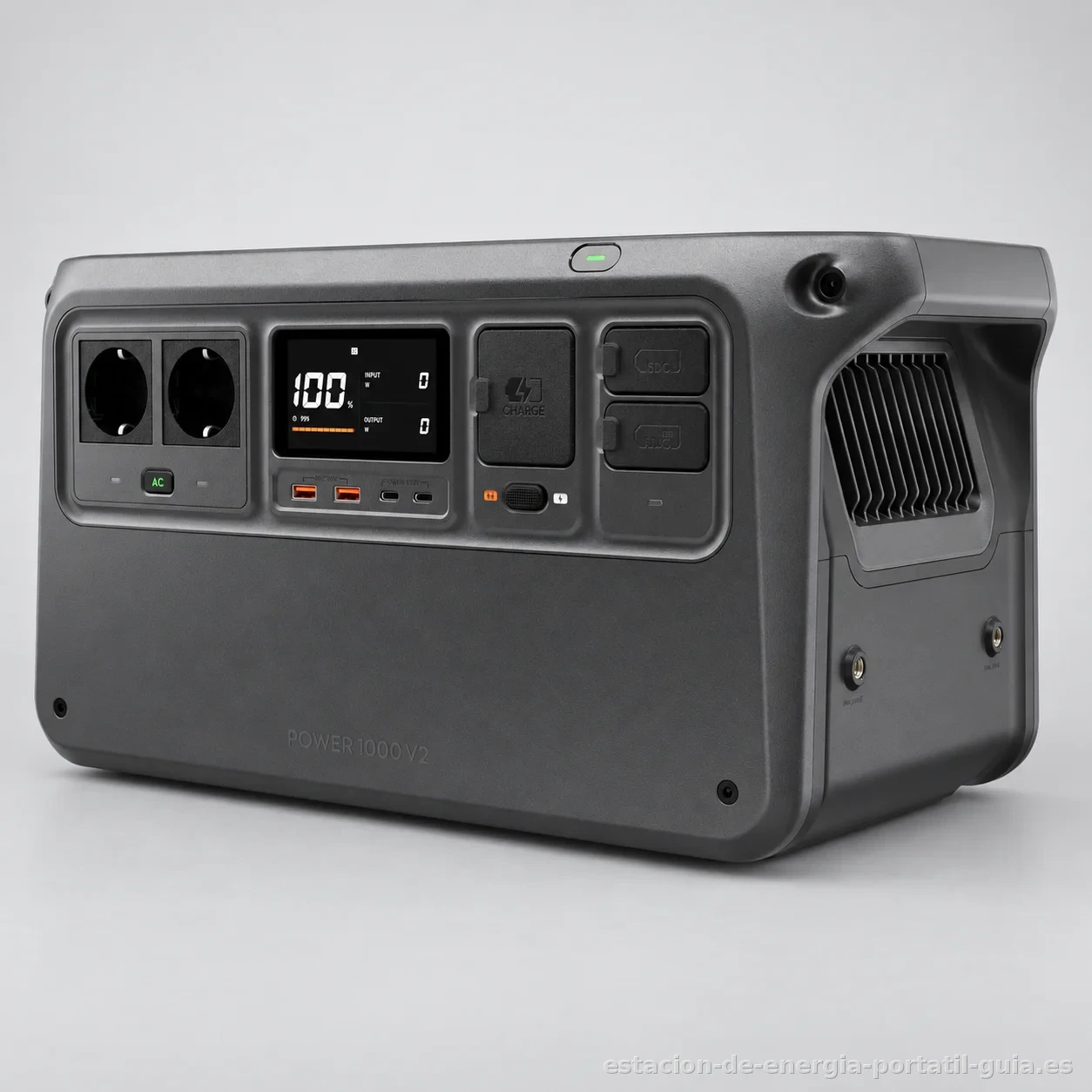 DJI Power 1000 V2, fotografía de producto en estudio