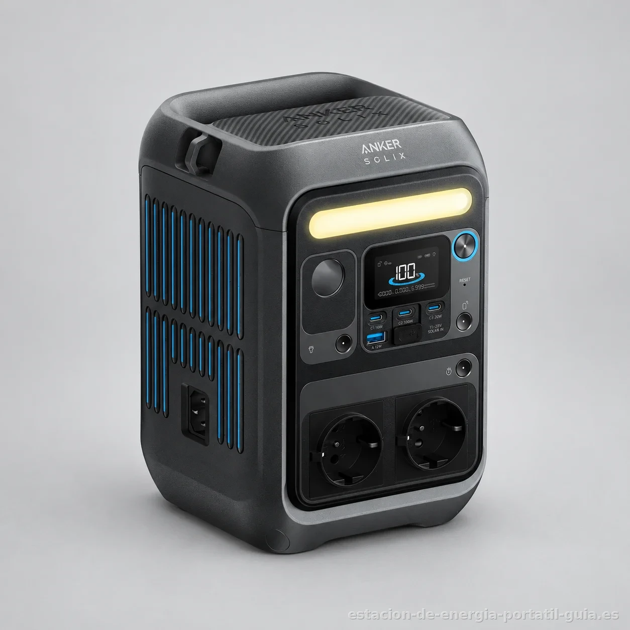 Anker SOLIX C300X, foto de producto en estudio