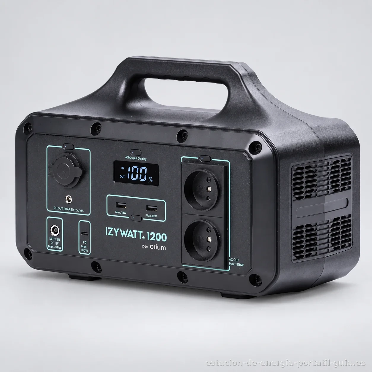 ORIUM IZYWATT 1200, foto de producto en estudio